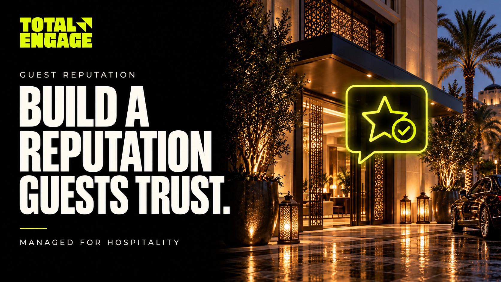 Build a reputation guests trust